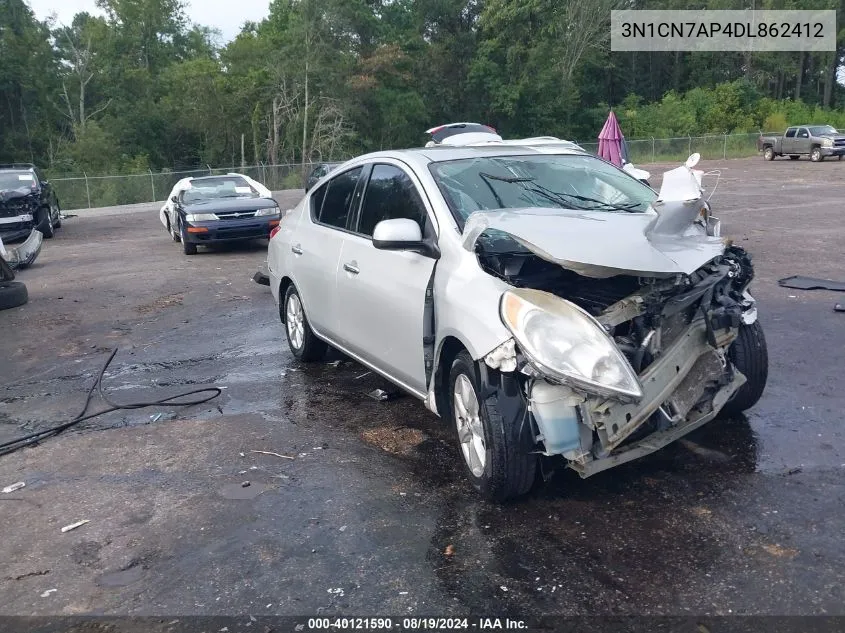 3N1CN7AP4DL862412 2013 Nissan Versa 1.6 Sv