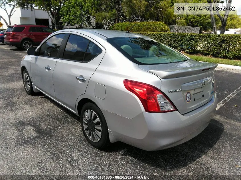 3N1CN7AP5DL862452 2013 Nissan Versa 1.6 Sv