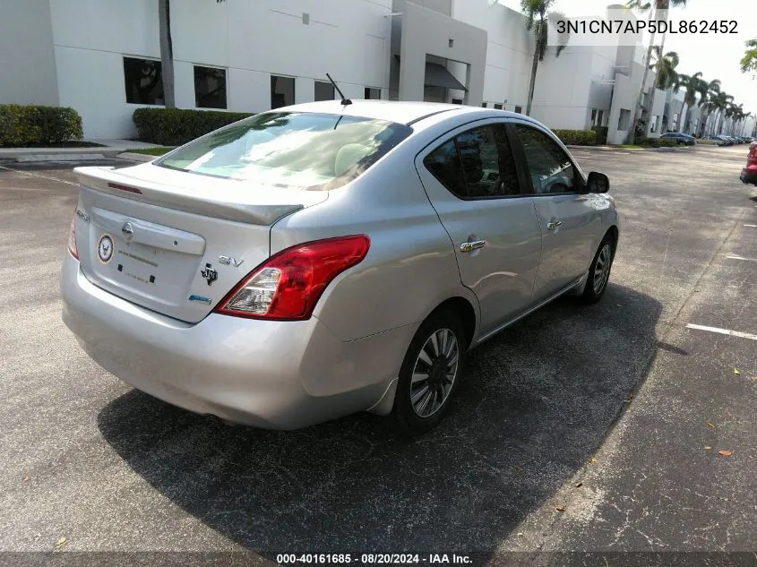 3N1CN7AP5DL862452 2013 Nissan Versa 1.6 Sv