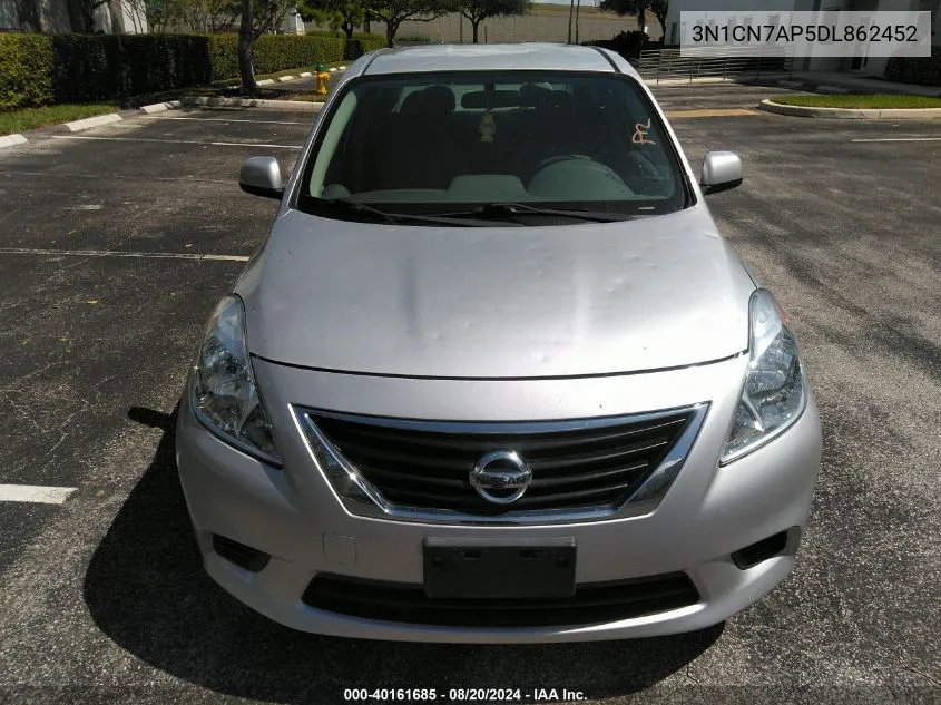 3N1CN7AP5DL862452 2013 Nissan Versa 1.6 Sv