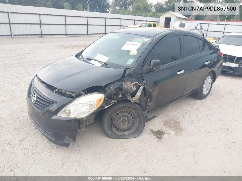 3N1CN7AP9DL857500 2013 Nissan Versa 1.6 Sv