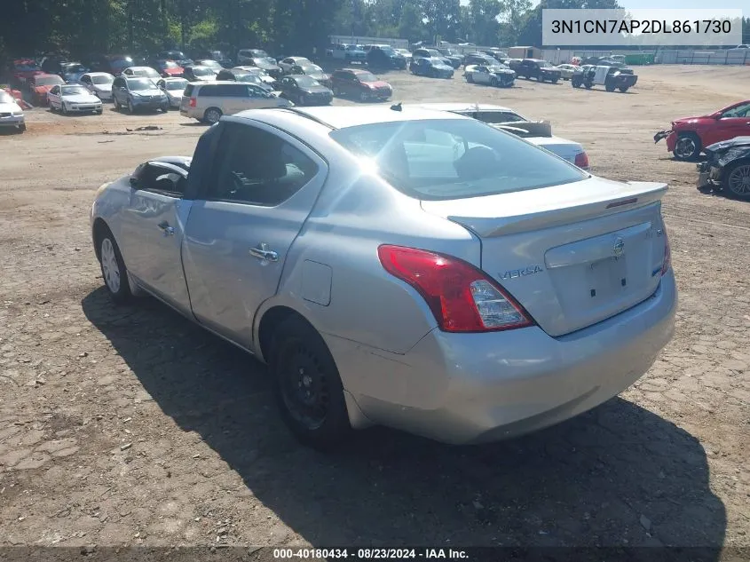 3N1CN7AP2DL861730 2013 Nissan Versa 1.6 Sv