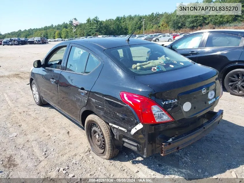 3N1CN7AP7DL835270 2013 Nissan Versa 1.6 S