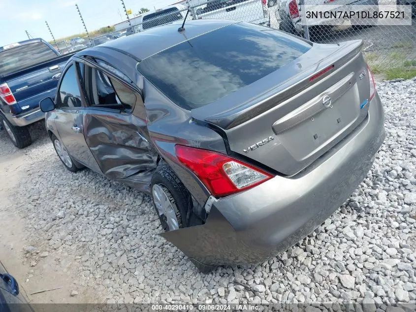 3N1CN7AP1DL867521 2013 Nissan Versa 1.6 Sv