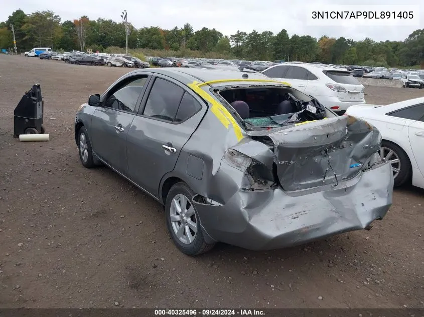 3N1CN7AP9DL891405 2013 Nissan Versa S/S Plus/Sv/Sl