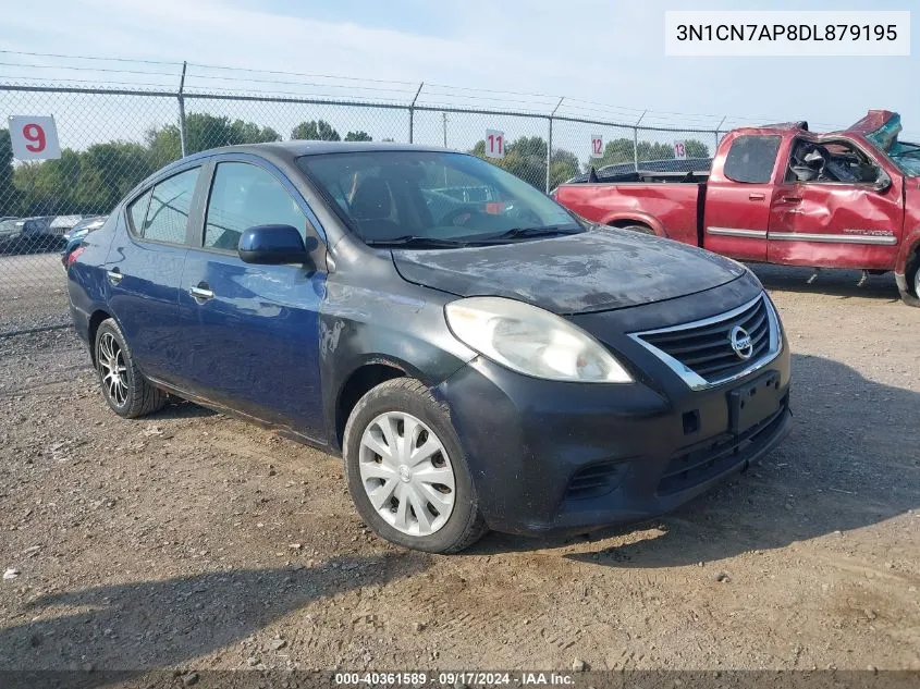 2013 Nissan Versa 1.6 Sv VIN: 3N1CN7AP8DL879195 Lot: 40361589