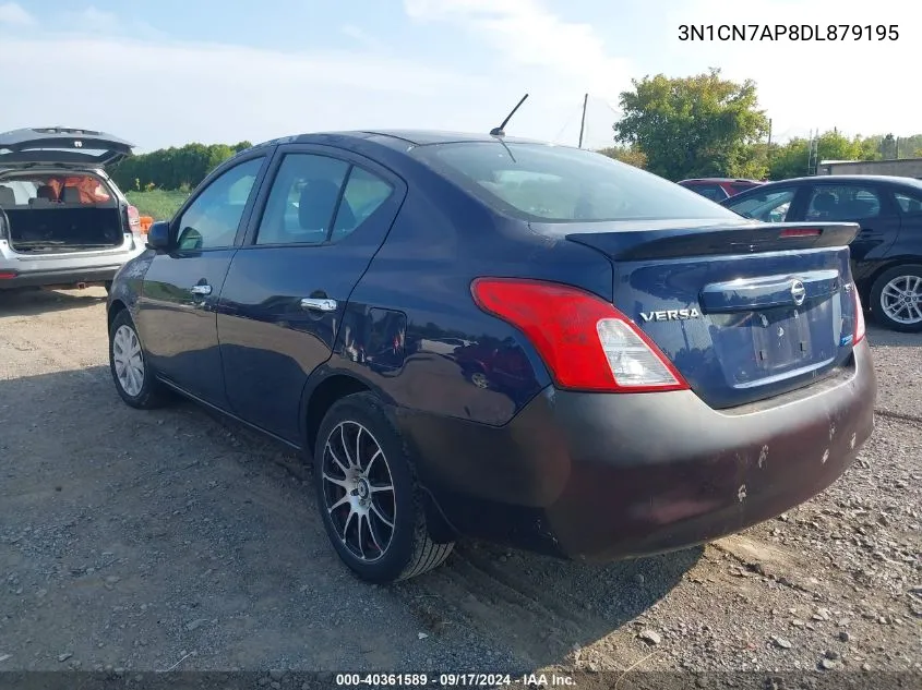 3N1CN7AP8DL879195 2013 Nissan Versa 1.6 Sv