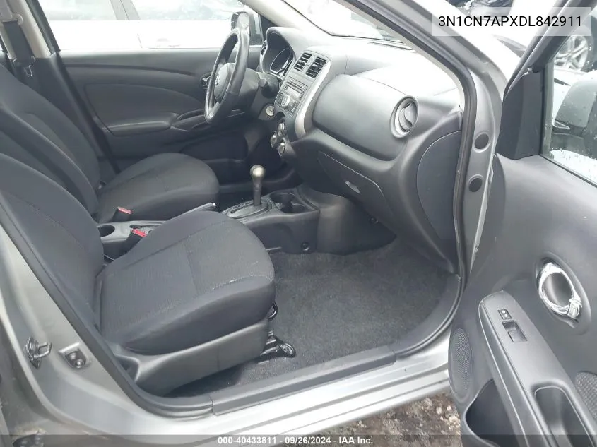 3N1CN7APXDL842911 2013 Nissan Versa 1.6 Sv