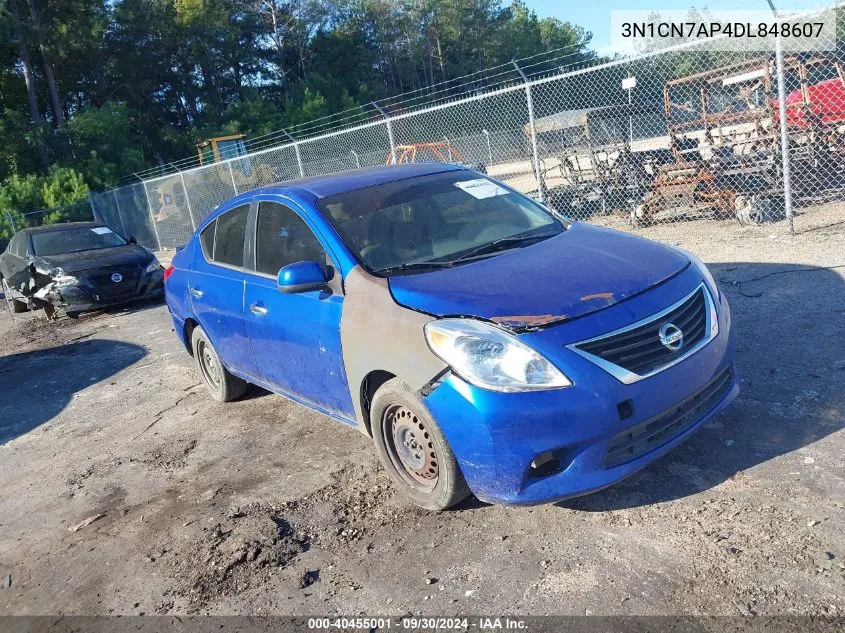 3N1CN7AP4DL848607 2013 Nissan Versa 1.6 Sv