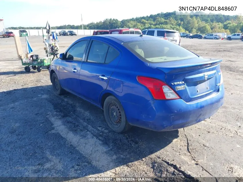 3N1CN7AP4DL848607 2013 Nissan Versa 1.6 Sv