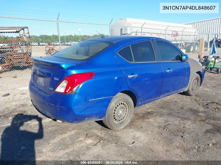 3N1CN7AP4DL848607 2013 Nissan Versa 1.6 Sv