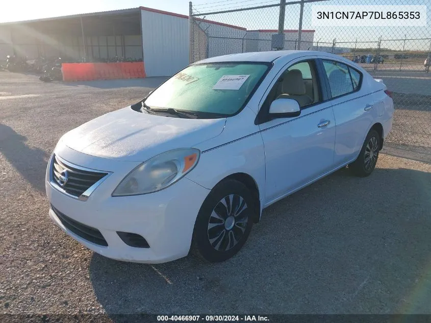 3N1CN7AP7DL865353 2013 Nissan Versa S/S Plus/Sv/Sl