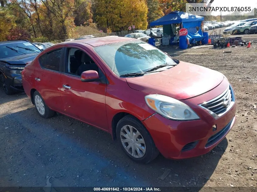 2013 Nissan Versa 1.6 Sv VIN: 3N1CN7APXDL876055 Lot: 40691642