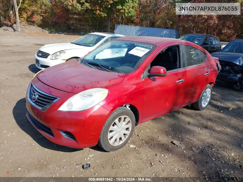 2013 Nissan Versa 1.6 Sv VIN: 3N1CN7APXDL876055 Lot: 40691642