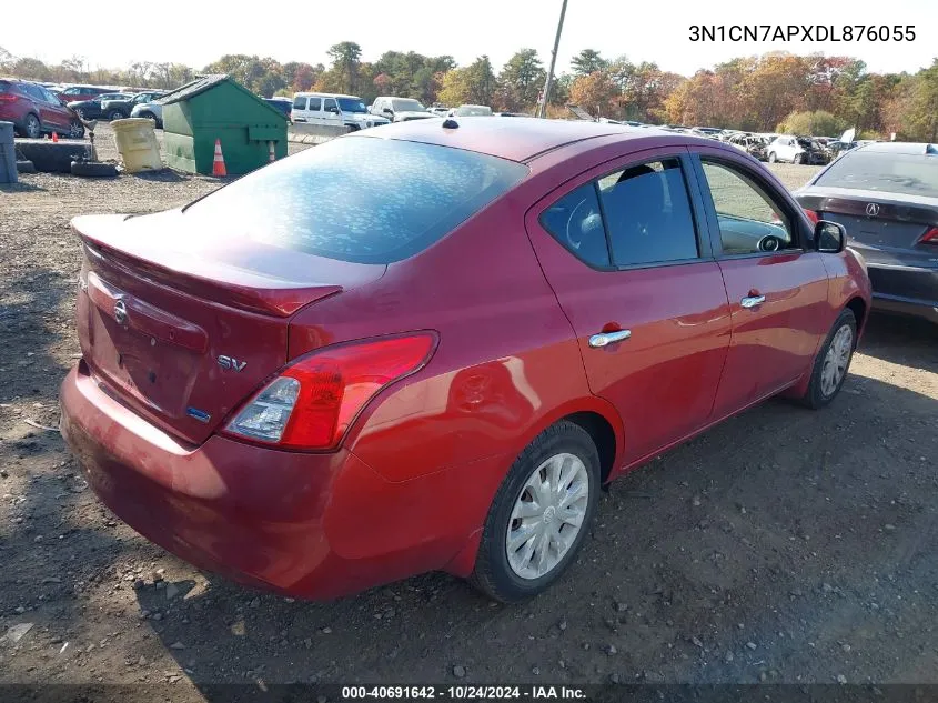 2013 Nissan Versa 1.6 Sv VIN: 3N1CN7APXDL876055 Lot: 40691642