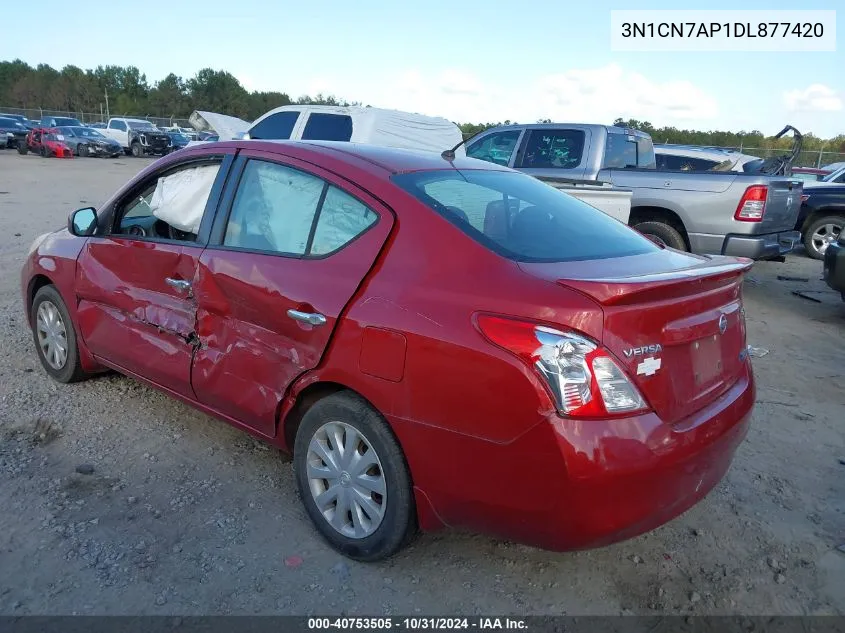 3N1CN7AP1DL877420 2013 Nissan Versa 1.6 Sv