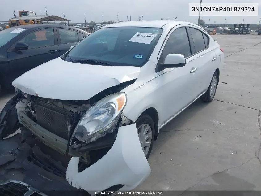 2013 Nissan Versa S/S Plus/Sv/Sl VIN: 3N1CN7AP4DL879324 Lot: 40775069