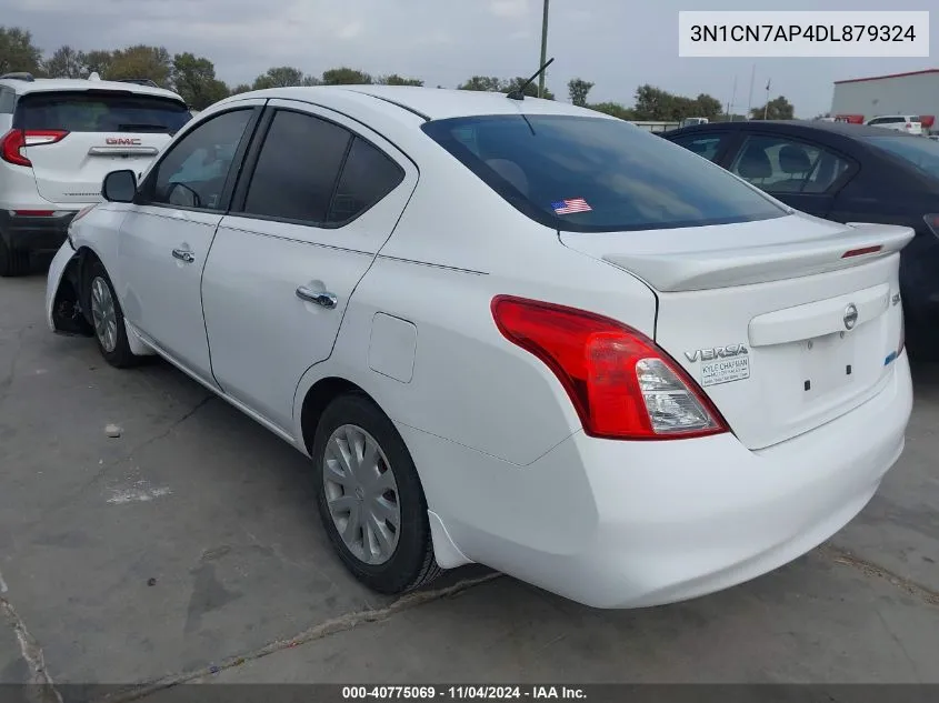 2013 Nissan Versa S/S Plus/Sv/Sl VIN: 3N1CN7AP4DL879324 Lot: 40775069