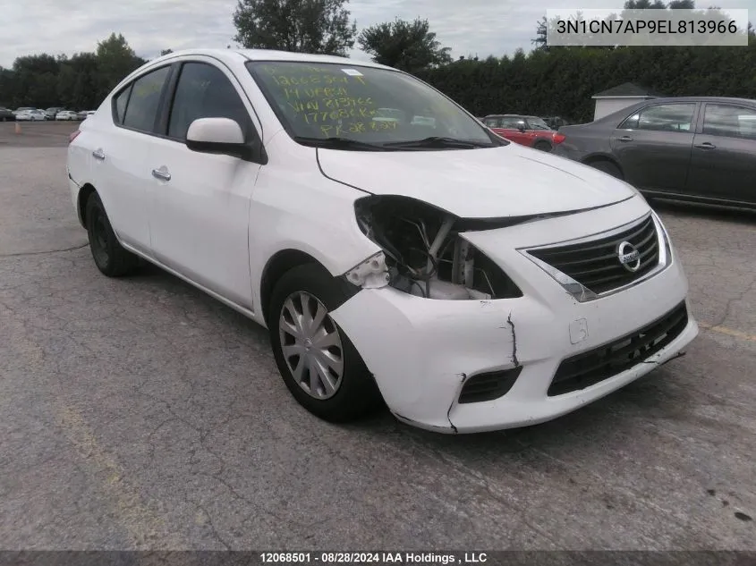 3N1CN7AP9EL813966 2014 Nissan Versa