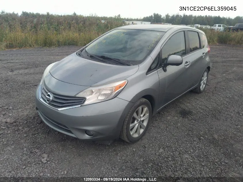 3N1CE2CP6EL359045 2014 Nissan Versa Note S/S Plus/Sv/Sl