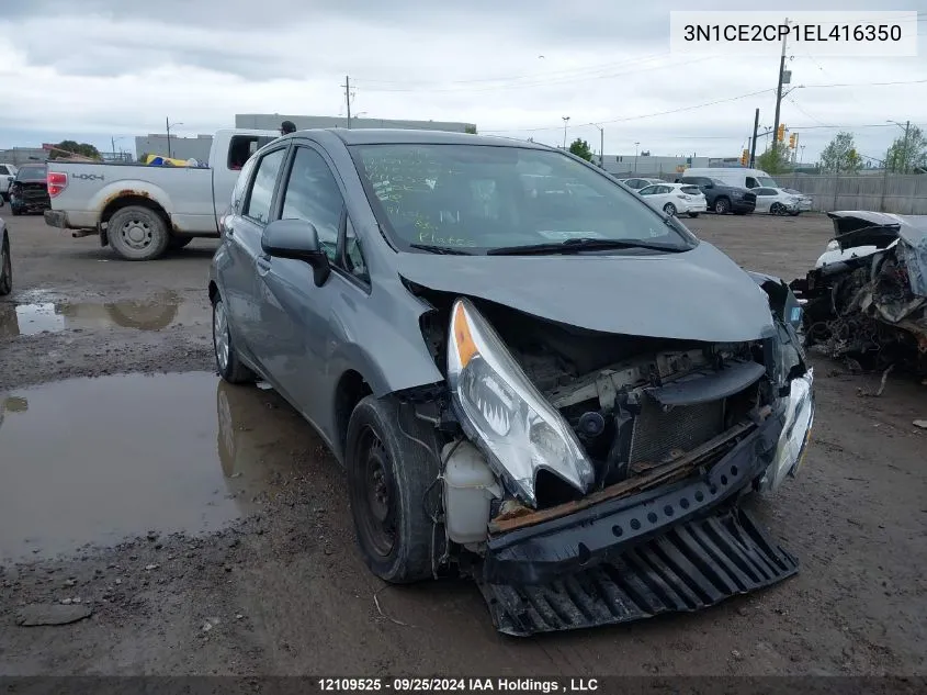 2014 Nissan Versa Note VIN: 3N1CE2CP1EL416350 Lot: 12109525