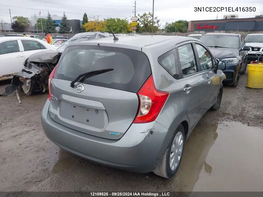 2014 Nissan Versa Note VIN: 3N1CE2CP1EL416350 Lot: 12109525