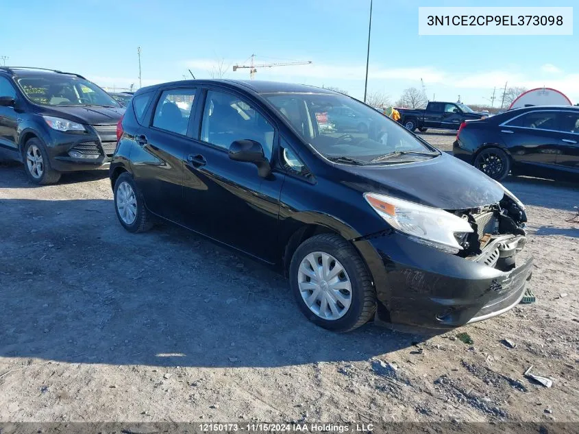 2014 Nissan Versa Note VIN: 3N1CE2CP9EL373098 Lot: 12150173