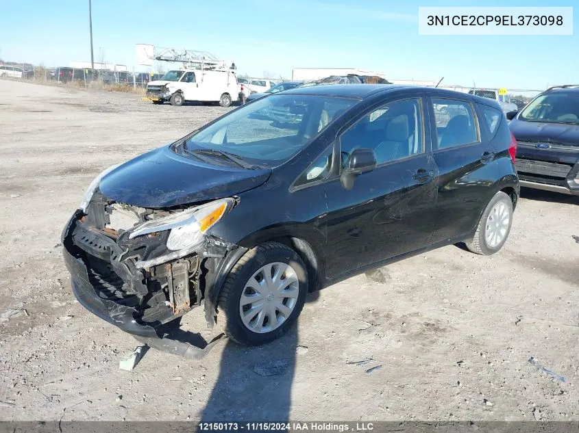 2014 Nissan Versa Note VIN: 3N1CE2CP9EL373098 Lot: 12150173