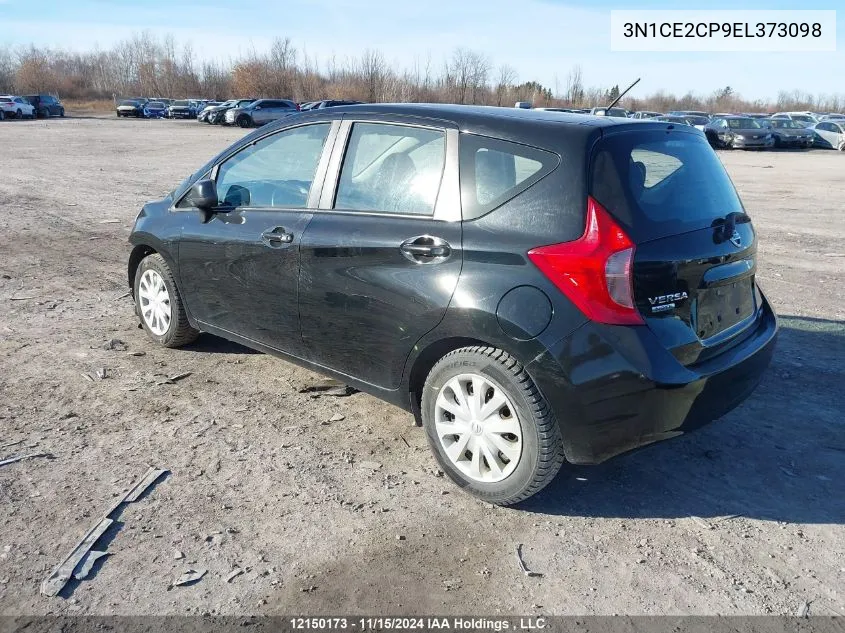 2014 Nissan Versa Note VIN: 3N1CE2CP9EL373098 Lot: 12150173