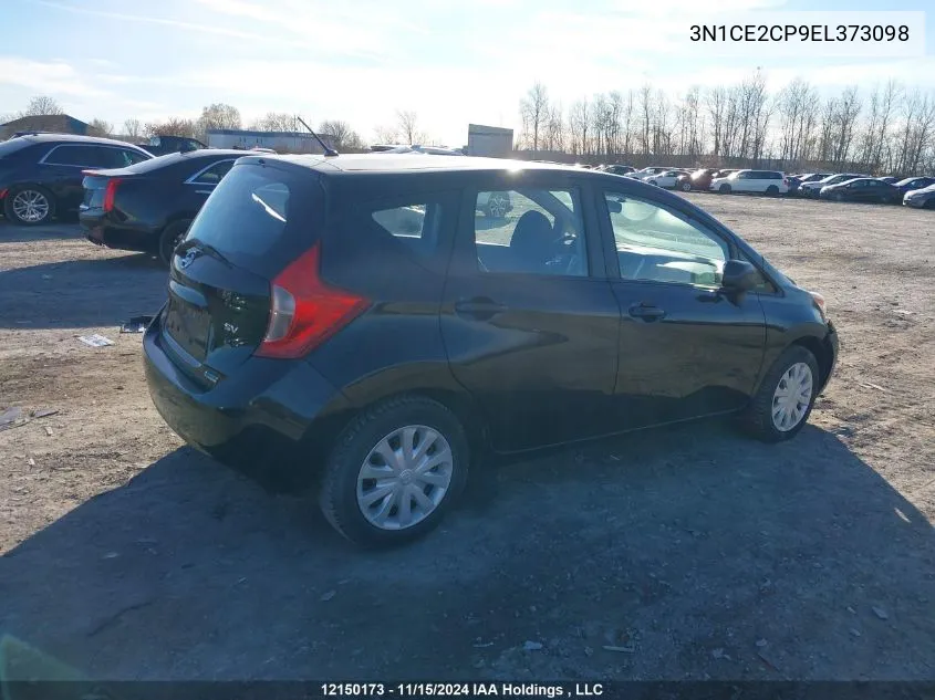 2014 Nissan Versa Note VIN: 3N1CE2CP9EL373098 Lot: 12150173