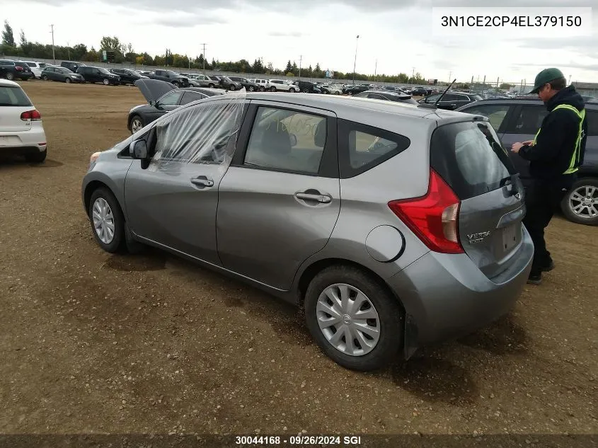 3N1CE2CP4EL379150 2014 Nissan Versa Note S/S Plus/Sv/Sl