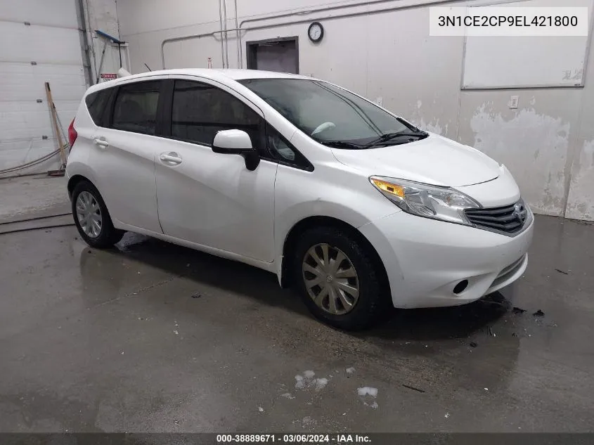 2014 Nissan Versa Note S (Sr)/S Plus/Sv VIN: 3N1CE2CP9EL421800 Lot: 38889671