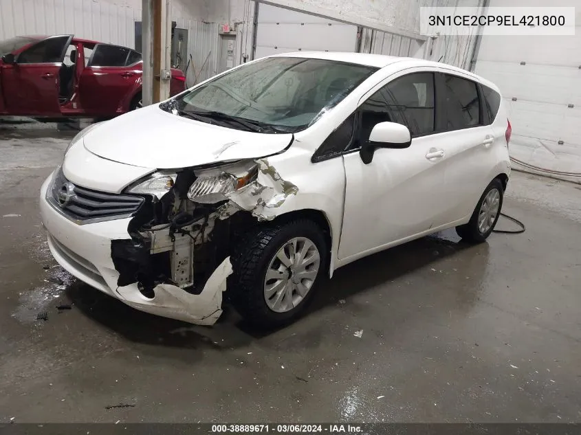 2014 Nissan Versa Note S (Sr)/S Plus/Sv VIN: 3N1CE2CP9EL421800 Lot: 38889671