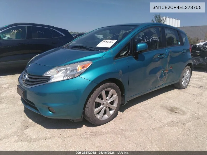 2014 Nissan Versa Note Sv VIN: 3N1CE2CP4EL373705 Lot: 39372062