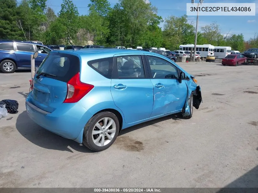 2014 Nissan Versa Note Sv VIN: 3N1CE2CP1EL434086 Lot: 39438036