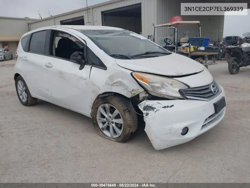 2014 Nissan Versa Note Sv VIN: 3N1CE2CP7EL369339 Lot: 39475649