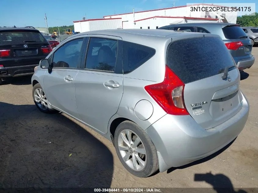 3N1CE2CP5EL354175 2014 Nissan Versa Note Sv