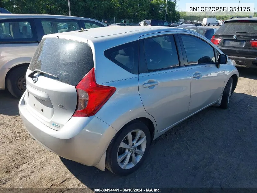 2014 Nissan Versa Note Sv VIN: 3N1CE2CP5EL354175 Lot: 39494441