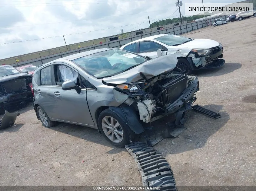 2014 Nissan Versa Note Sv VIN: 3N1CE2CP5EL386950 Lot: 39562768