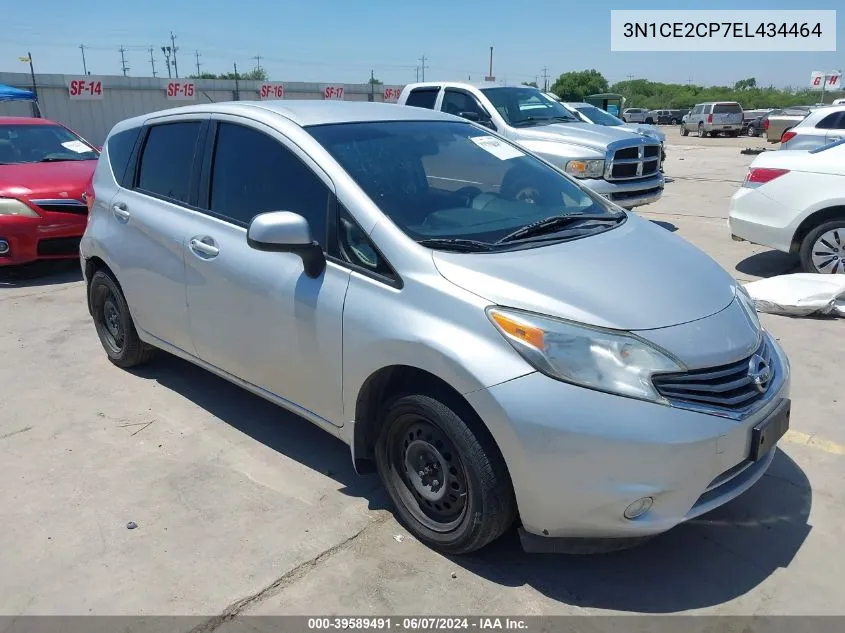 2014 Nissan Versa Note S Plus VIN: 3N1CE2CP7EL434464 Lot: 39589491