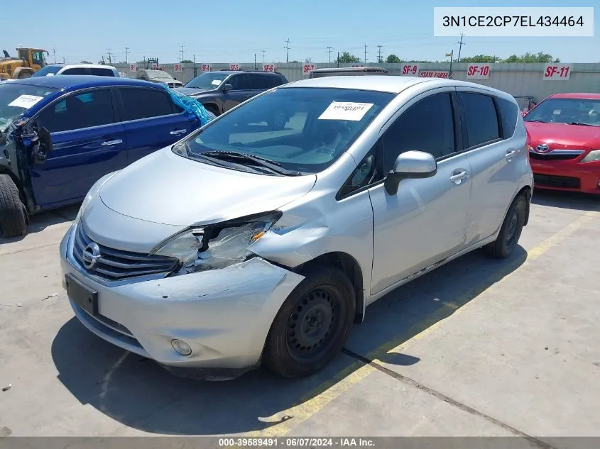 3N1CE2CP7EL434464 2014 Nissan Versa Note S Plus