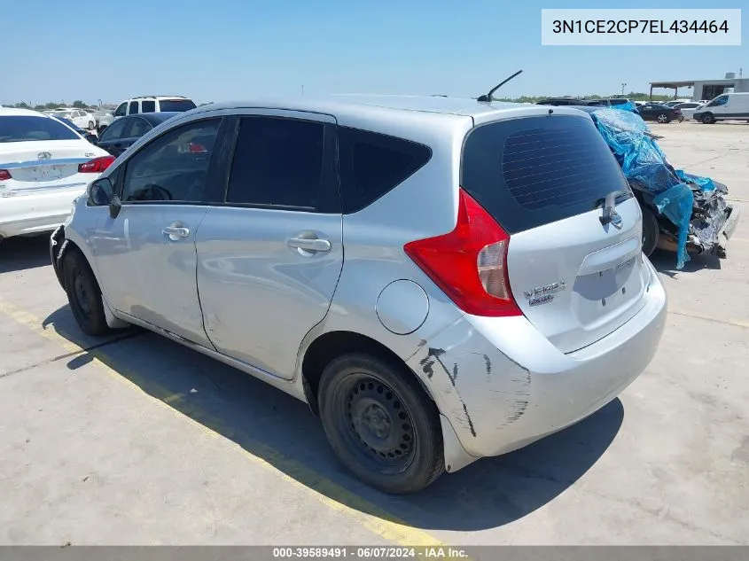 3N1CE2CP7EL434464 2014 Nissan Versa Note S Plus