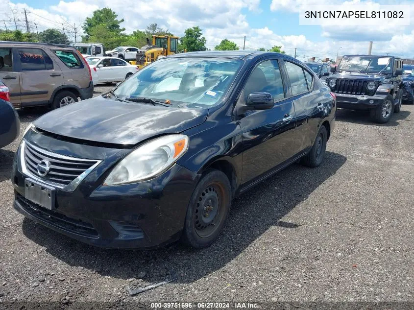 2014 Nissan Versa 1.6 Sv VIN: 3N1CN7AP5EL811082 Lot: 39751696