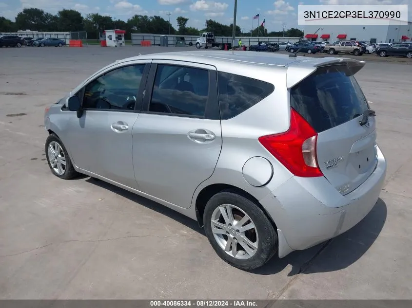 3N1CE2CP3EL370990 2014 Nissan Versa Note Sv