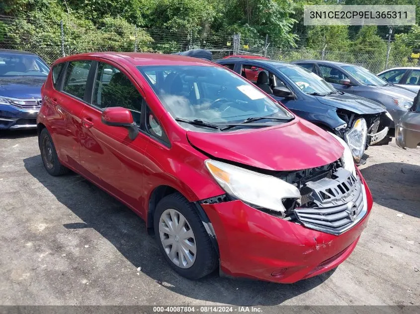 3N1CE2CP9EL365311 2014 Nissan Versa Note Sv