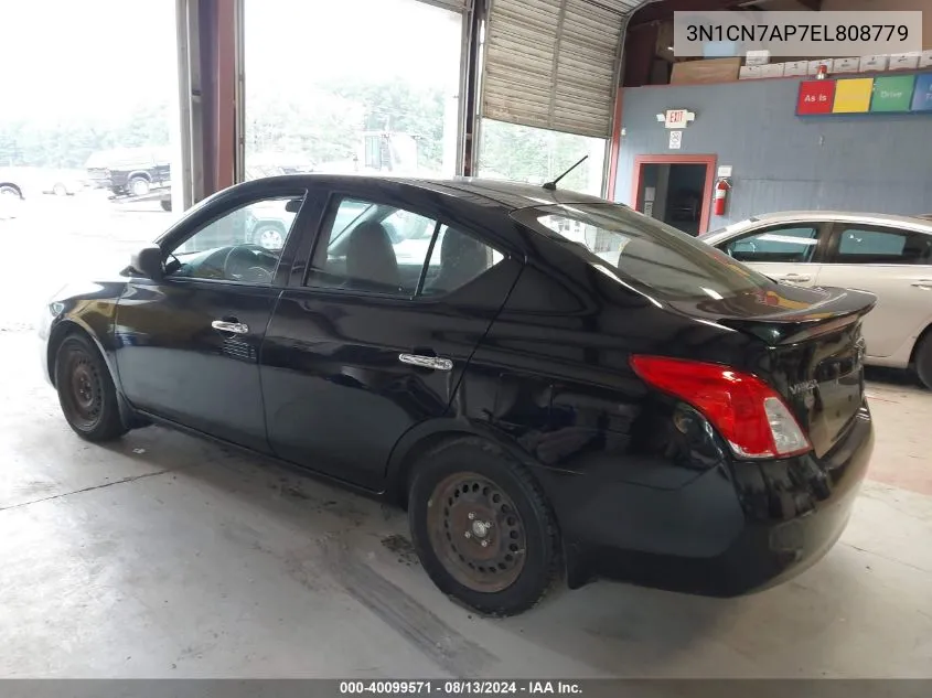 3N1CN7AP7EL808779 2014 Nissan Versa 1.6 Sv