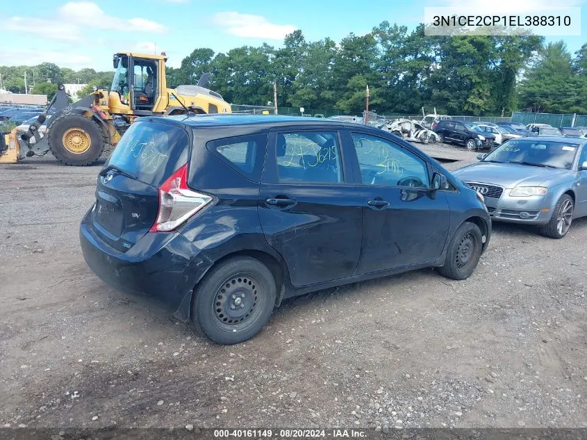 2014 Nissan Versa Note Sv VIN: 3N1CE2CP1EL388310 Lot: 40161149