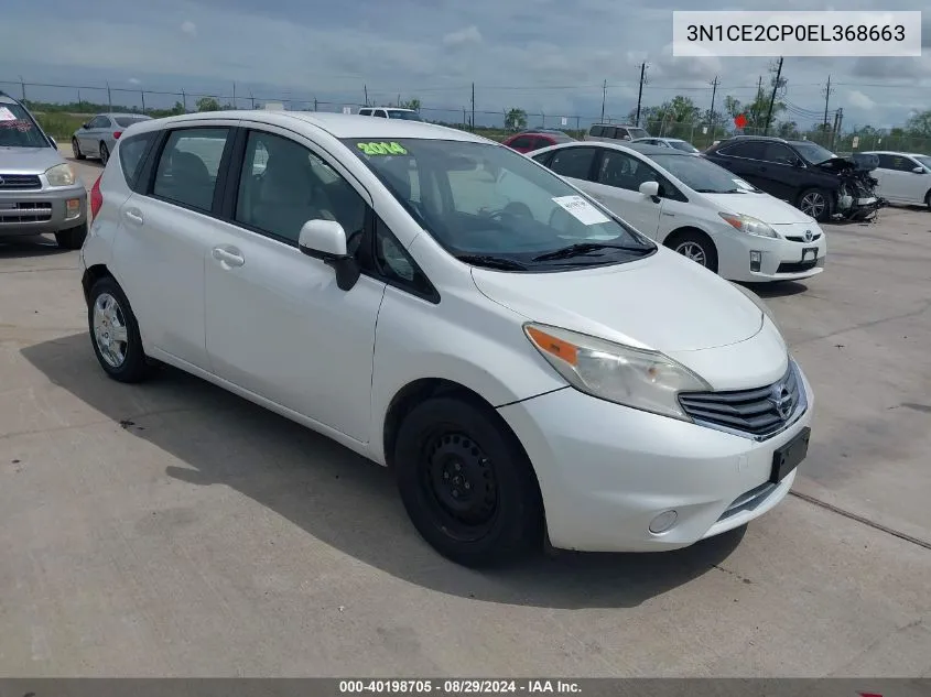 3N1CE2CP0EL368663 2014 Nissan Versa Note Sv