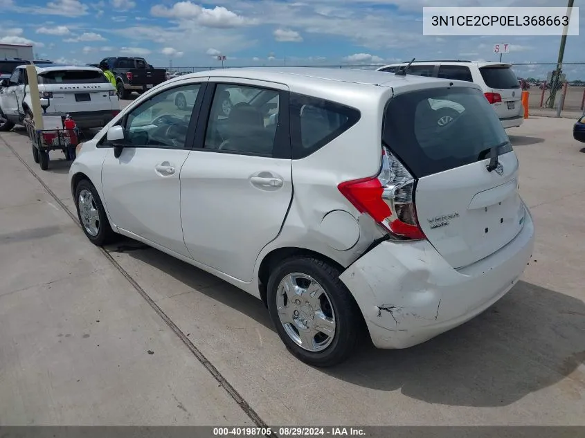 3N1CE2CP0EL368663 2014 Nissan Versa Note Sv