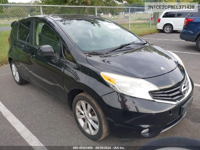 2014 Nissan Versa Note Sv VIN: 3N1CE2CP8EL371438 Lot: 40203458